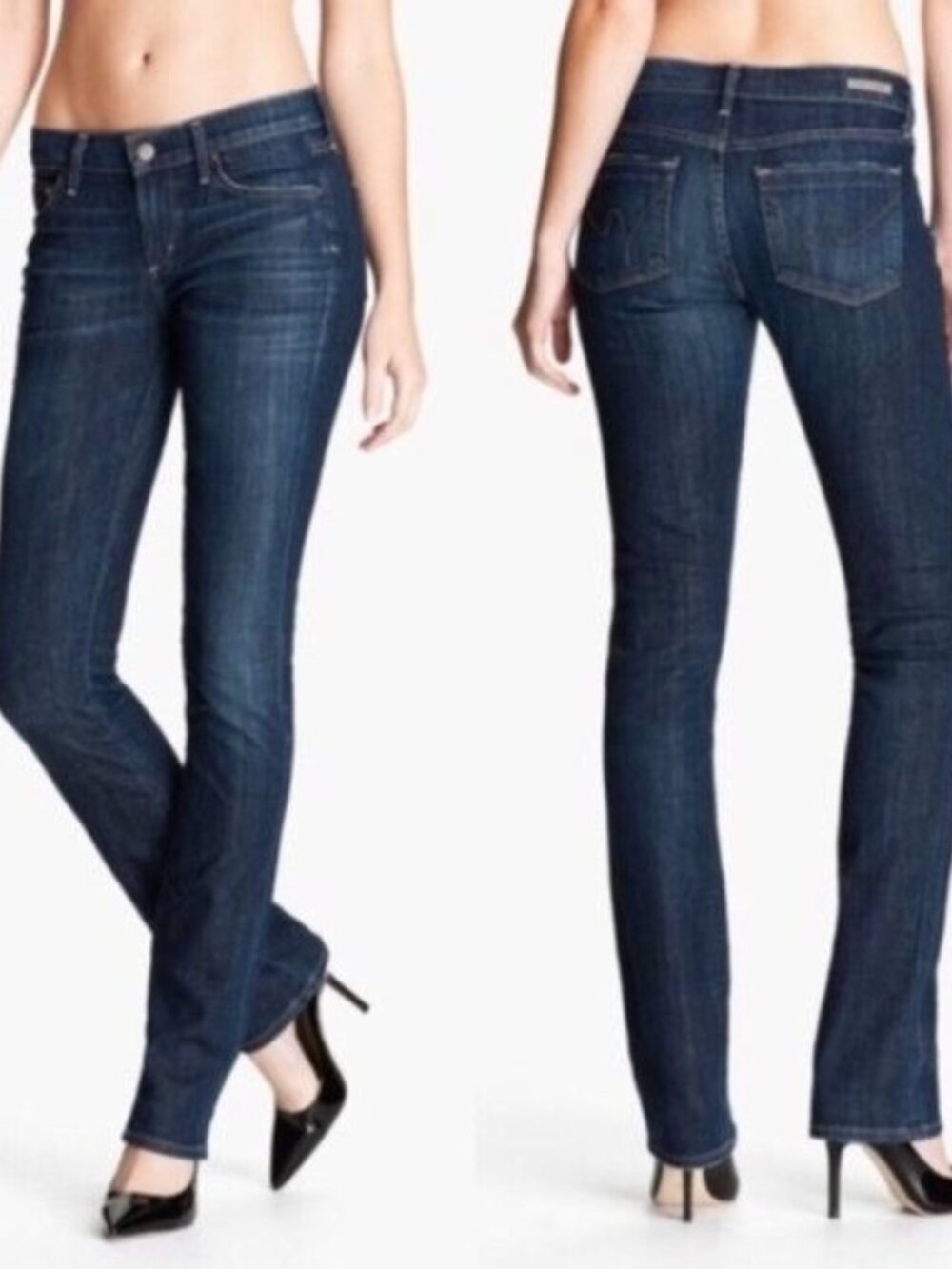 Сitizens of Humanity Ava Low Rise Straight Leg Jeans Size 26 x 33"